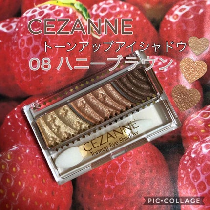トーンアップアイシャドウ/CEZANNE/アイシャドウパレットを使ったクチコミ(1枚目)