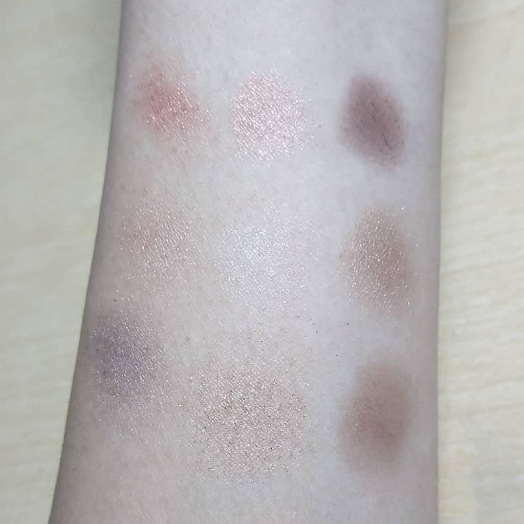 UR GLAM BLOOMING EYE COLOR PALETTE/U R GLAM/アイシャドウパレットを使ったクチコミ(4枚目)