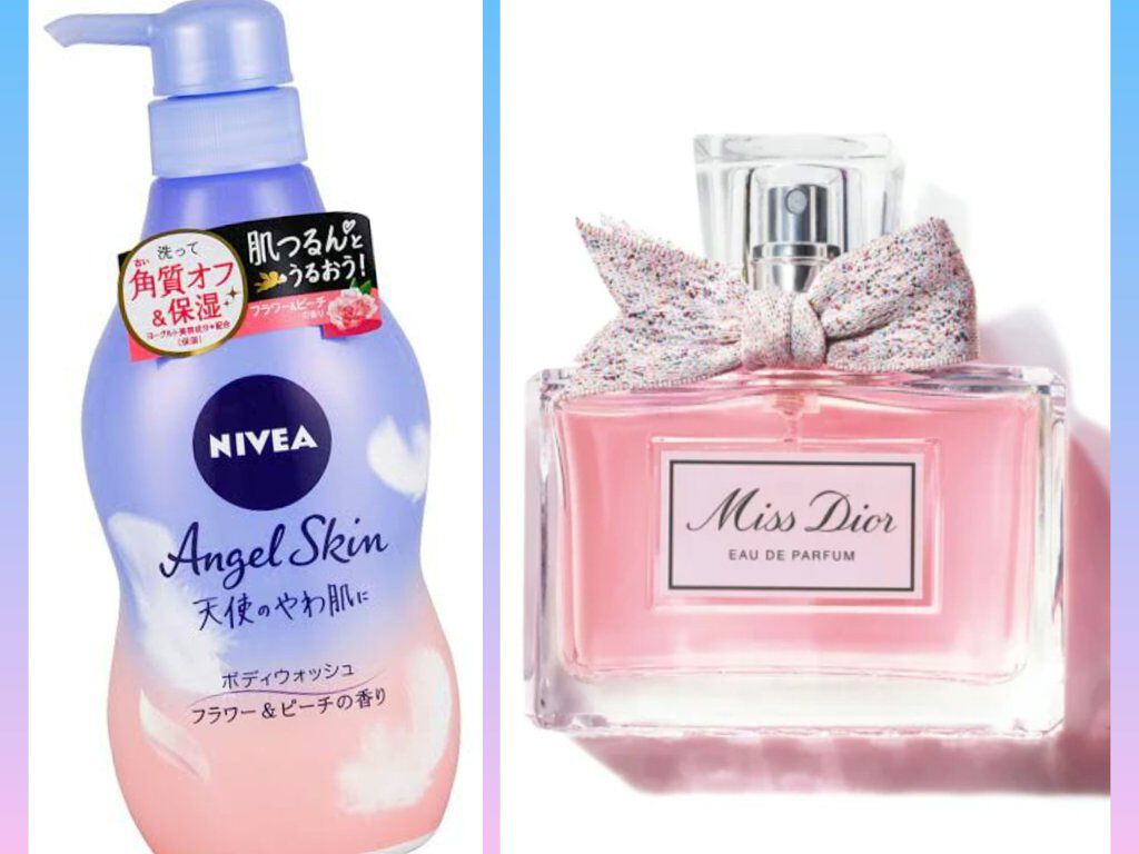 ニベア エンジェルスキン ボディウォッシュ フラワー&ピーチの香り/ニベア/ボディソープを使ったクチコミ(1枚目)