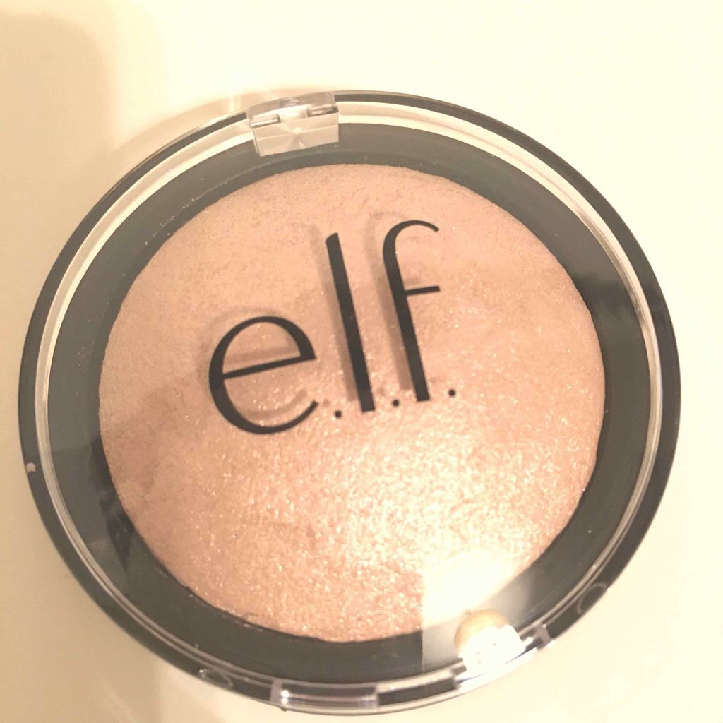 ベイクドハイライター/e.l.f. Cosmetics/パウダーハイライトを使ったクチコミ（1枚目）