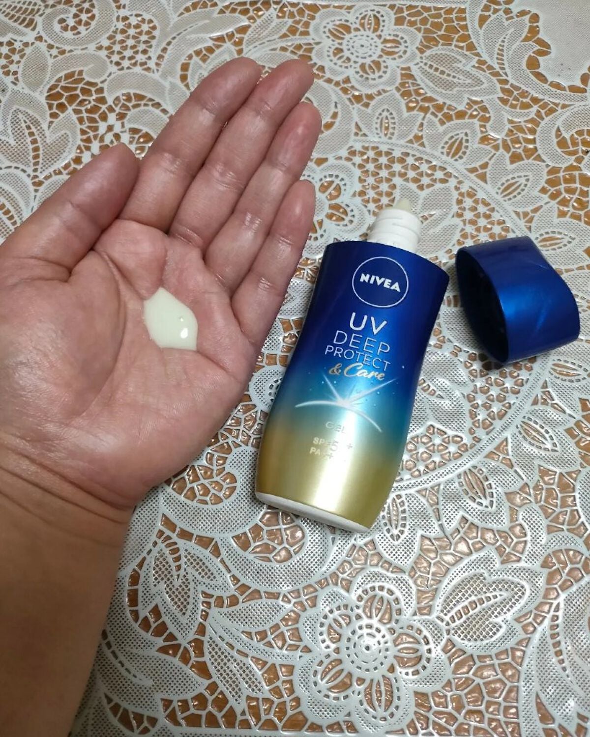 ニベアUV ディープ プロテクト&ケア ジェル/ニベア/日焼け止めジェルを使ったクチコミ(2枚目)