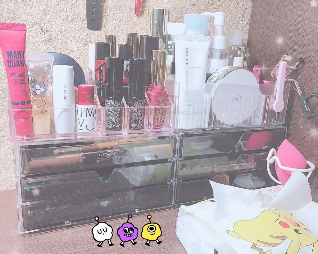 コスメ収納/DAISO/その他化粧小物を使ったクチコミ（1枚目）