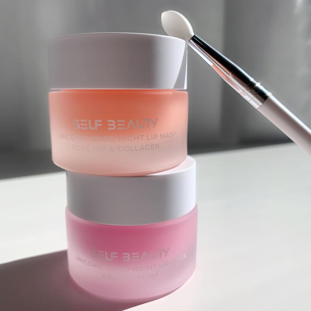 ユニコーングッドナイトリップマスク カカドゥプラム/SELF BEAUTY/リップマスクを使ったクチコミ(2枚目)