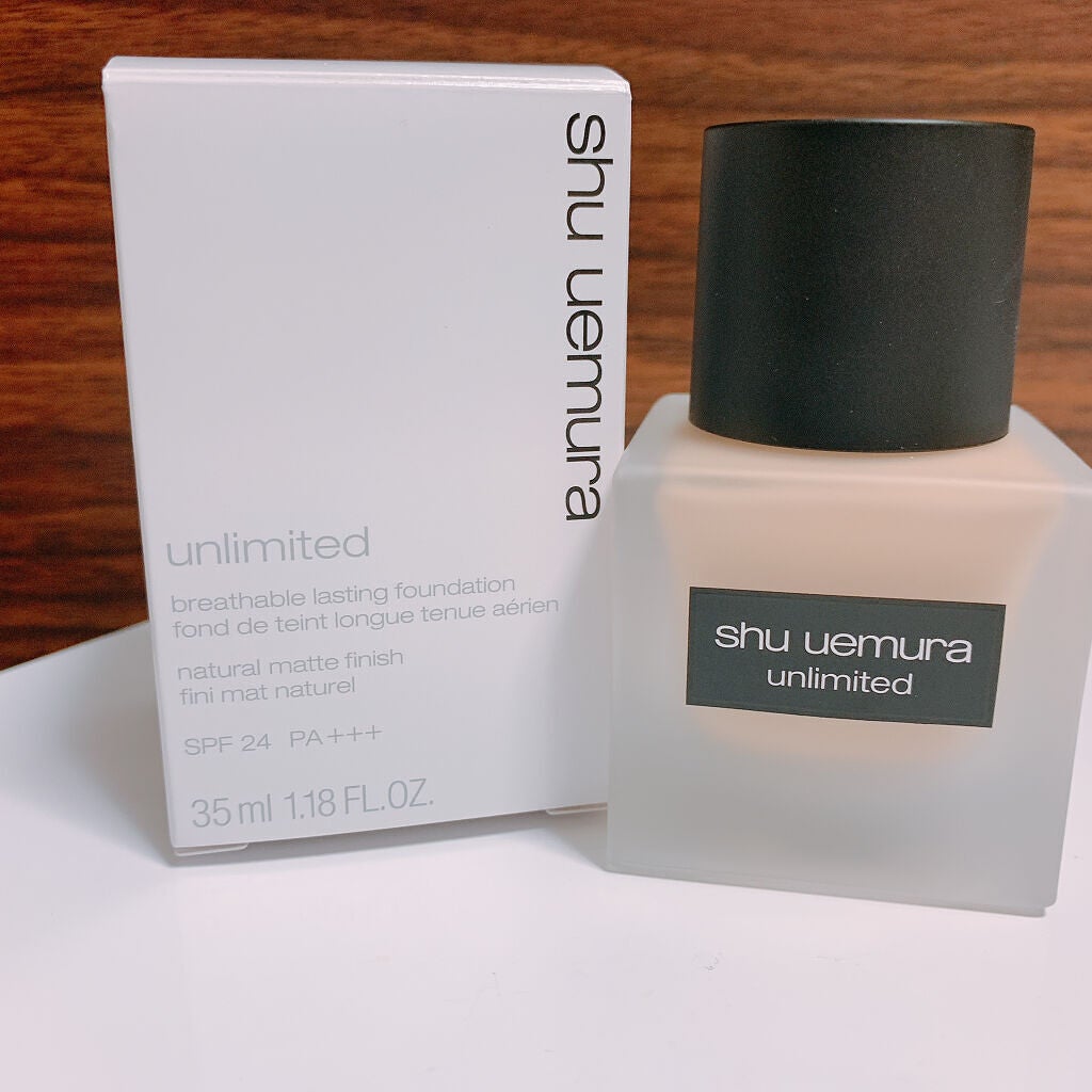 (旧)アンリミテッド ラスティング フルイド/shu uemura/リキッドファンデーションを使ったクチコミ(1枚目)