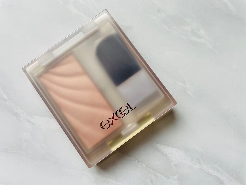 ドレープド シマーグロウ/excel/パウダーハイライトを使ったクチコミ(5枚目)