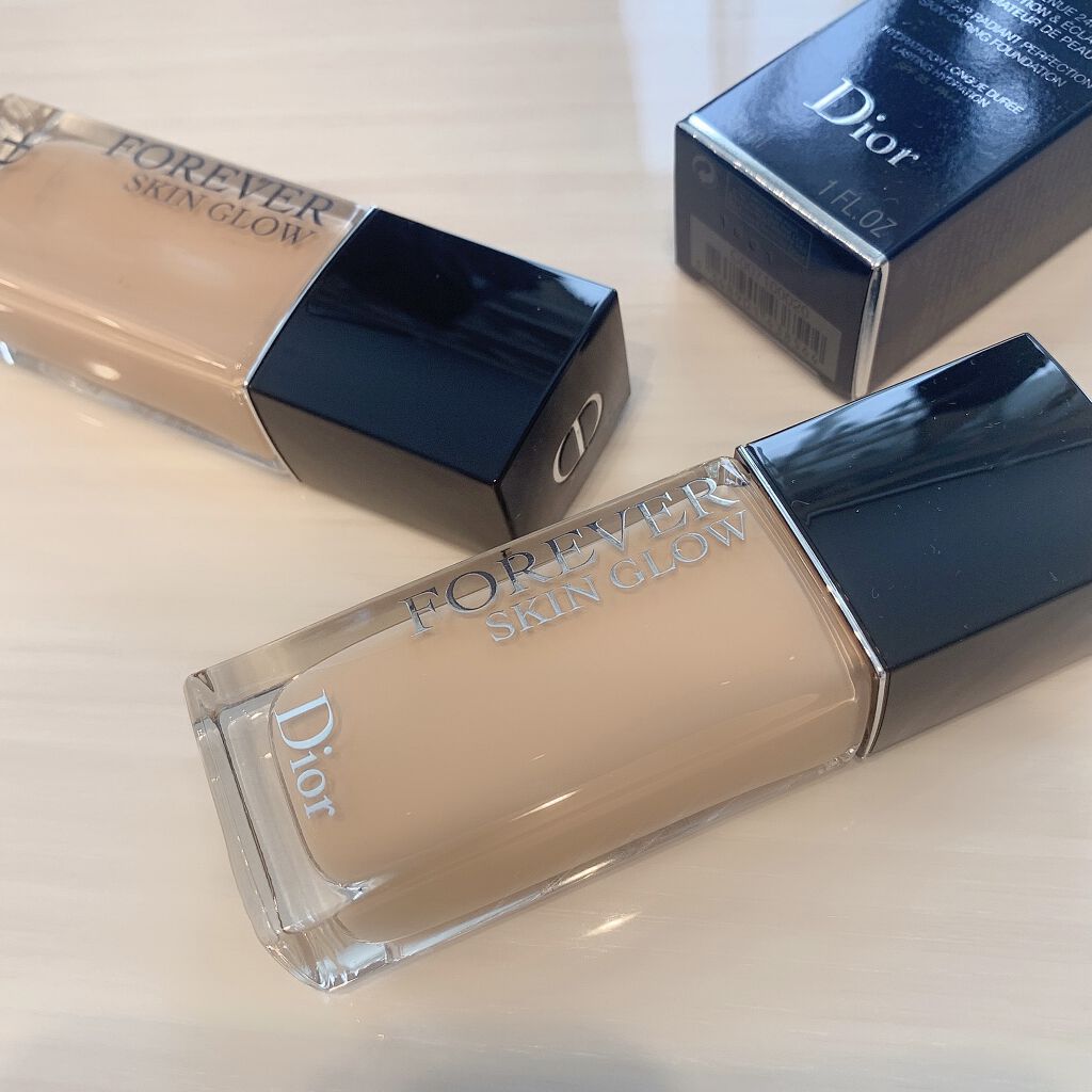 【旧】ディオールスキン フォーエヴァー フルイド グロウ 2N ニュートラル/Dior/リキッドファンデーションを使ったクチコミ（1枚目）