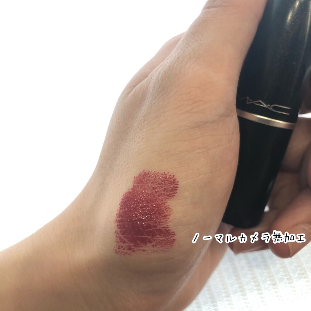 リップスティック/M・A・C/口紅を使ったクチコミ(2枚目)