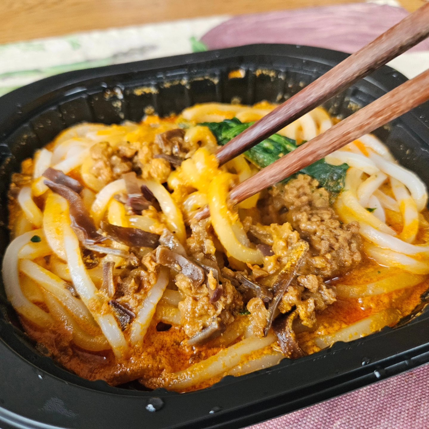 米粉麺でつくった彩り野菜まぜそば/BEYOND FREE/食品を使ったクチコミ（3枚目）