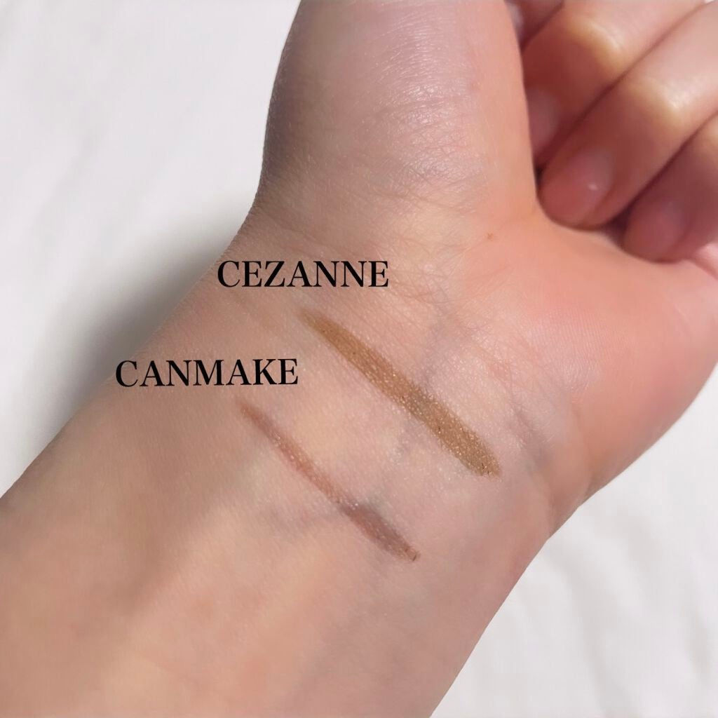 描くふたえアイライナー/CEZANNE/リキッドアイライナーを使ったクチコミ(3枚目)