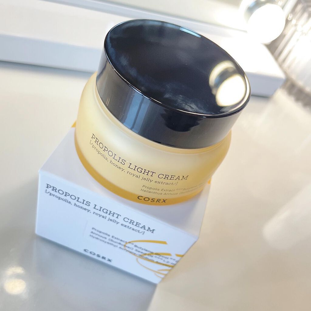 フルフィットプロポリスライトクリーム/COSRX/フェイスクリームを使ったクチコミ（2枚目）