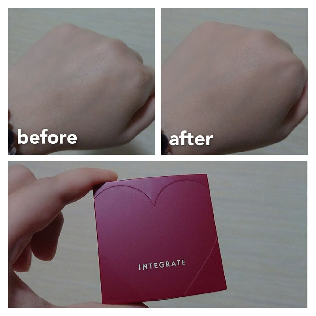 プロフィニッシュファンデーション/インテグレート/パウダーファンデーションを使ったクチコミ(4枚目)