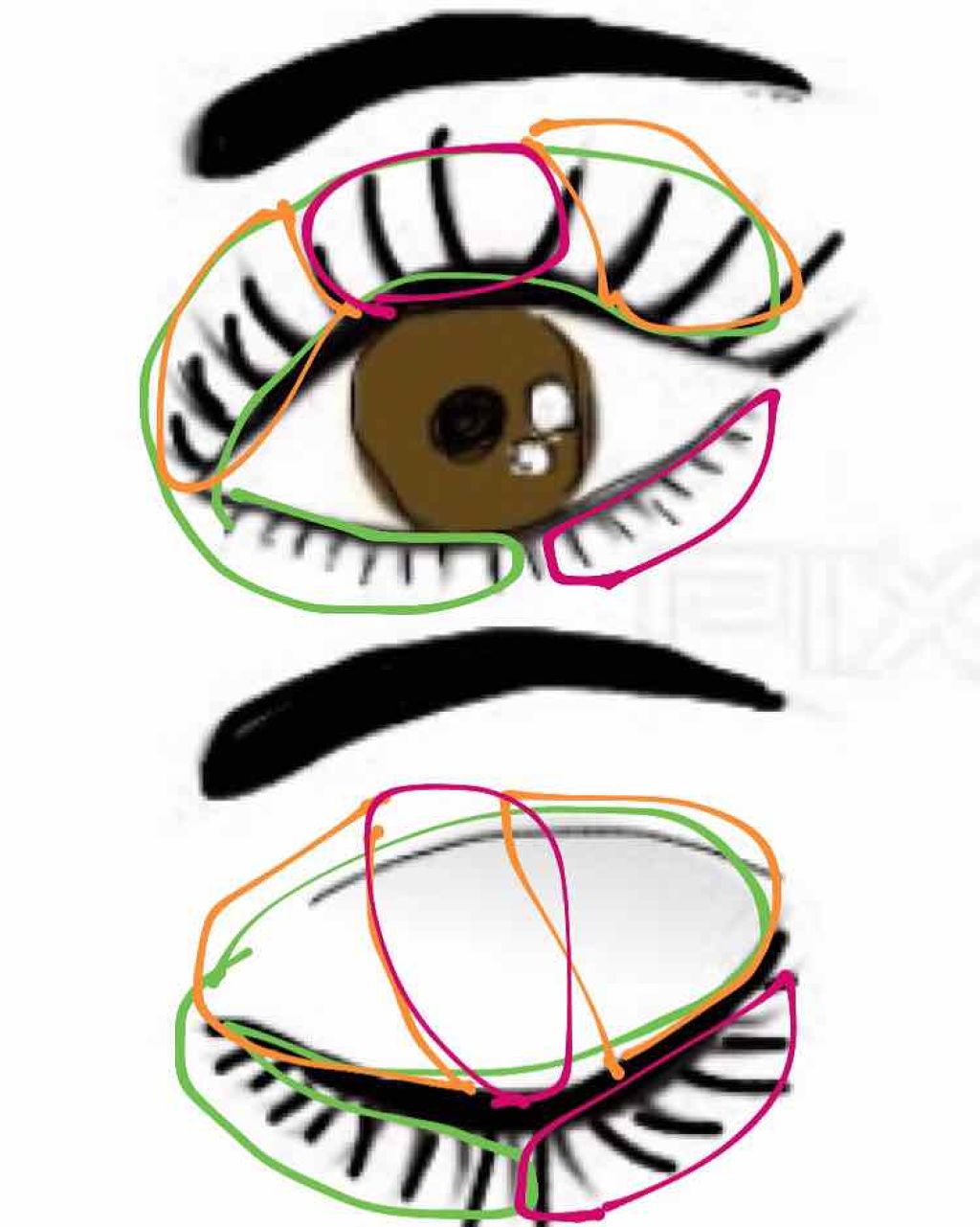 MP ジェム アイグロス/セリア/ジェル・クリームアイシャドウを使ったクチコミ（3枚目）