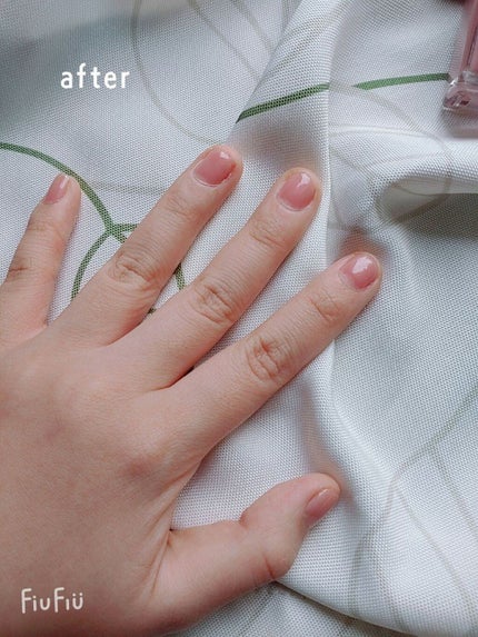 ネイルファンデーション BO01 ベージュオークル/パラドゥ/マニキュアを使ったクチコミ(3枚目)