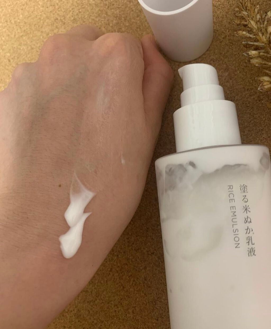 塗る米ぬか乳液/米一途/乳液を使ったクチコミ(2枚目)