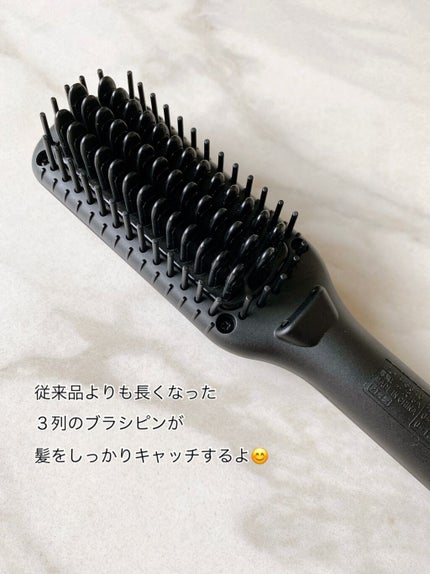 スタイリッシュ コンパクトイオンヒートブラシ MHB-3040-K/mod's hair/ヒートブラシを使ったクチコミ(3枚目)