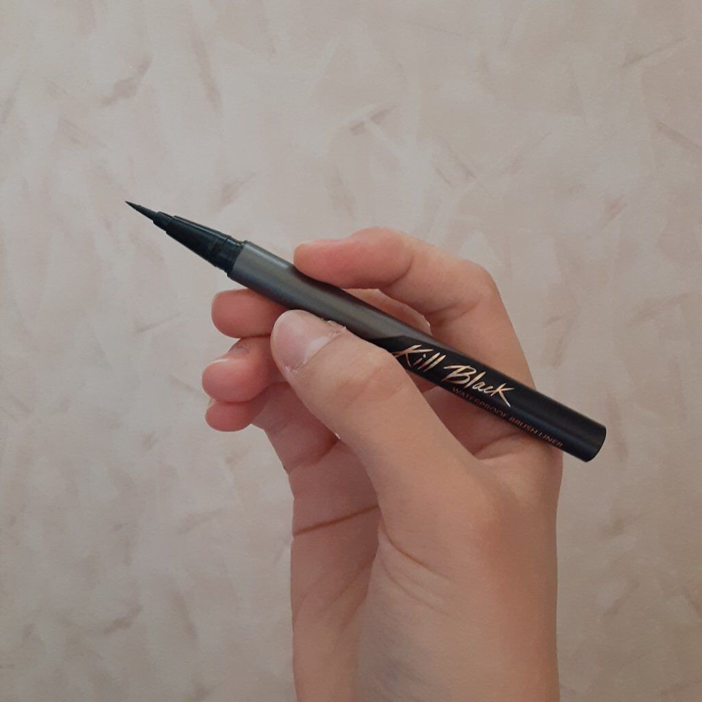 スーパープルーフ ペン ライナー/CLIO/リキッドアイライナーを使ったクチコミ(2枚目)