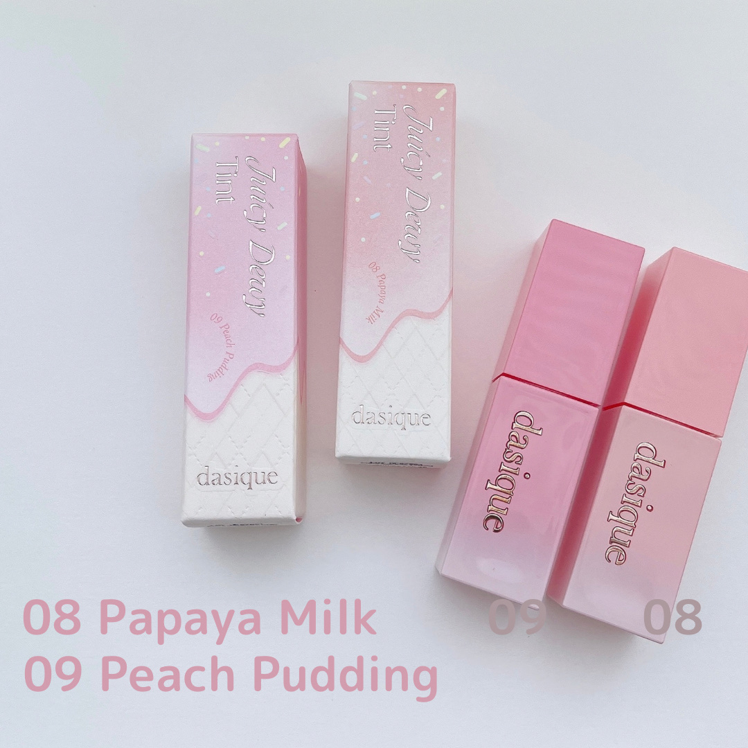 ジューシーデュイティント/dasique/リップティントを使ったクチコミ（2枚目）