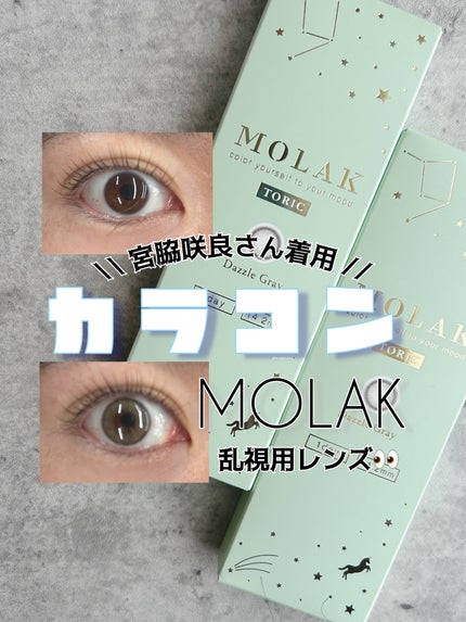 MOLAK TORIC 1day/MOLAK/ワンデー(1DAY)カラコンを使ったクチコミ(1枚目)