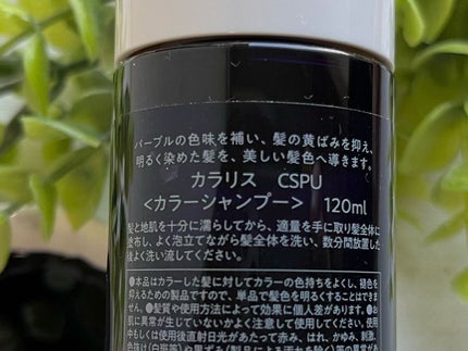 カラーシャンプーPURPLE/COLORIS/市販シャンプーを使ったクチコミ(4枚目)