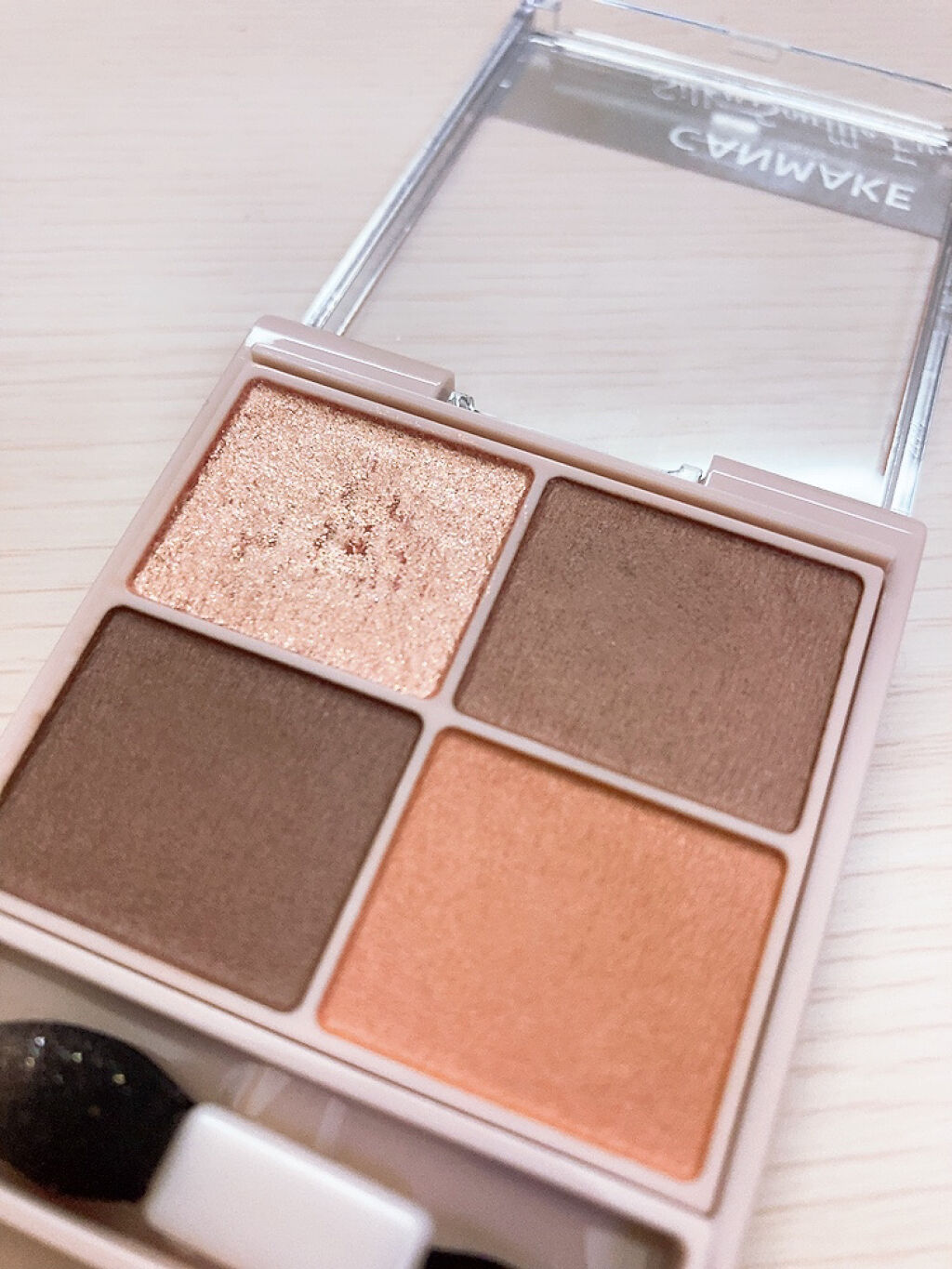 シルキースフレアイズ（マットタイプ）/キャンメイク/アイシャドウパレットを使ったクチコミ（2枚目）