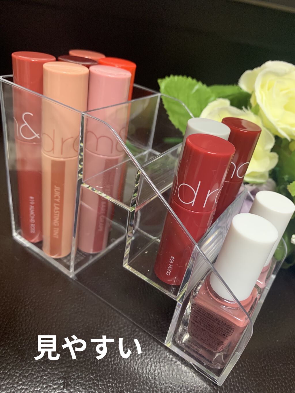 3段式クリアーケース/DAISO/その他化粧小物を使ったクチコミ（3枚目）
