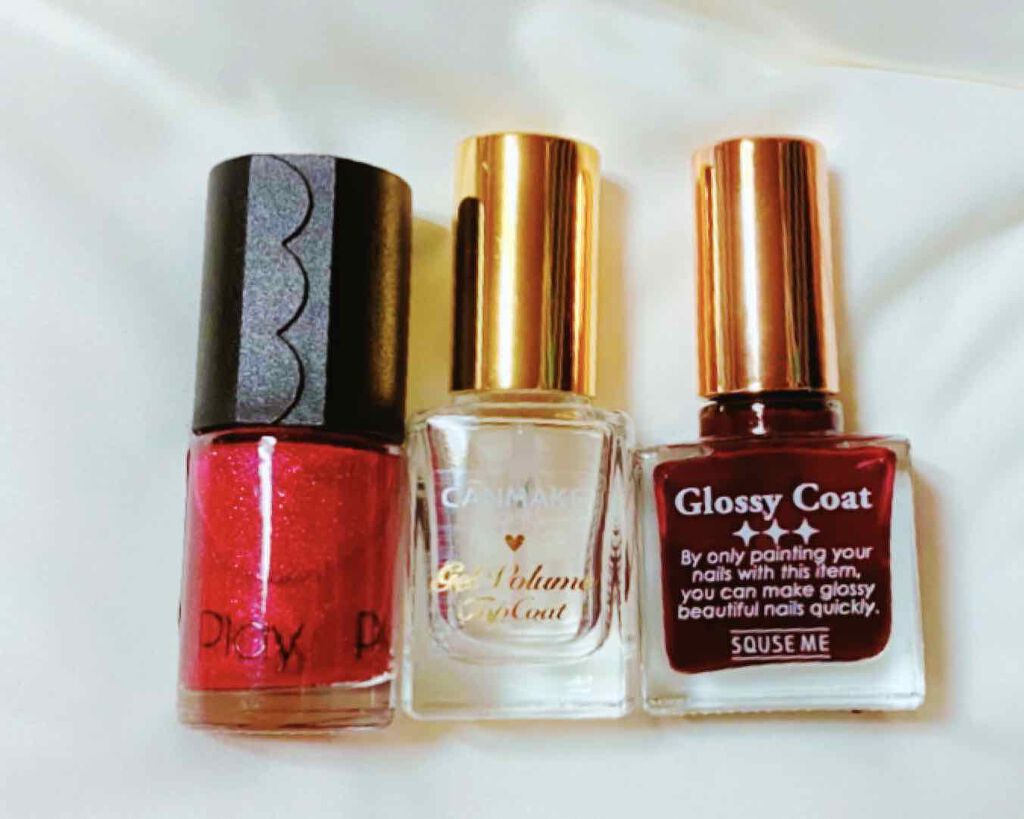 グロッシーコート/スキューズミー/オールインワンネイルを使ったクチコミ（3枚目）