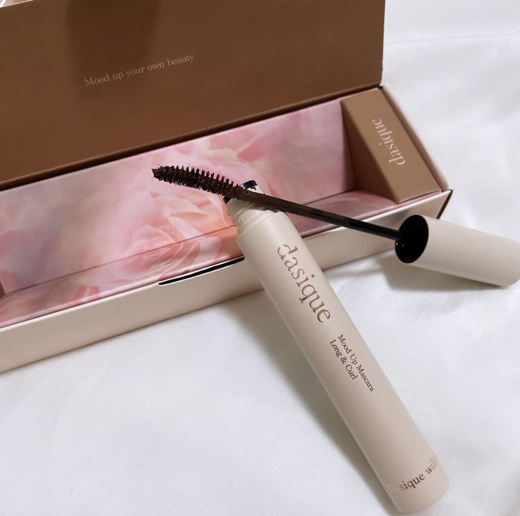 ムードアップマスカラ ロング&カール/dasique/マスカラを使ったクチコミ（1枚目）