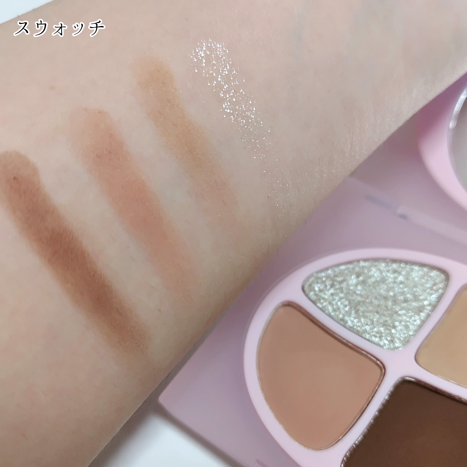 PINKY PROMISE プロミスパレット/Joocyee/アイシャドウパレットを使ったクチコミ（2枚目）