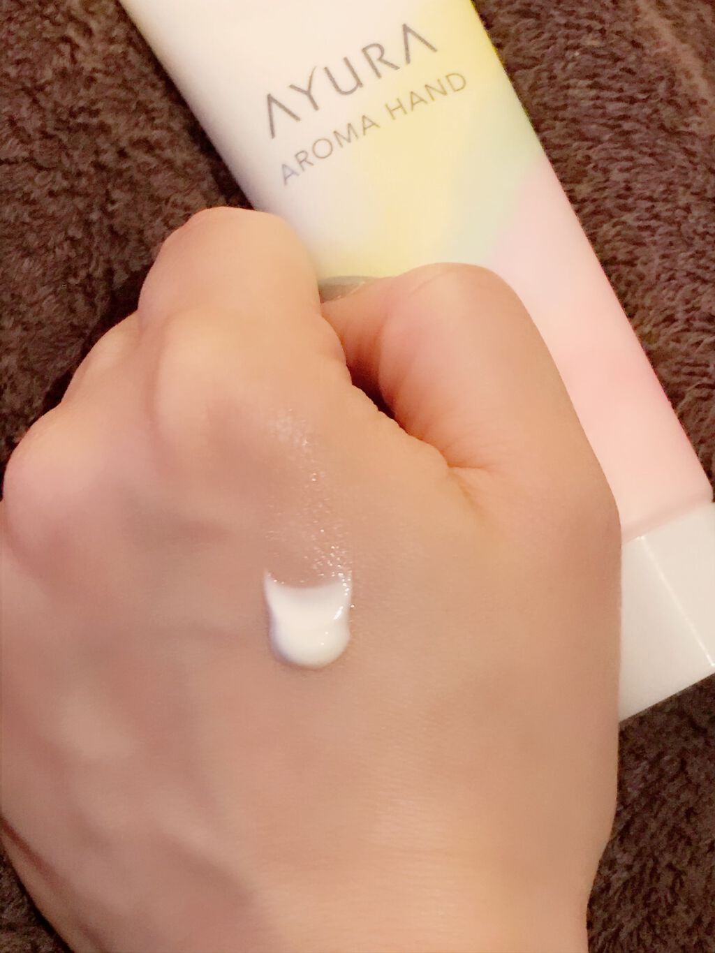 アロマハンド/AYURA/ハンドクリームを使ったクチコミ(2枚目)