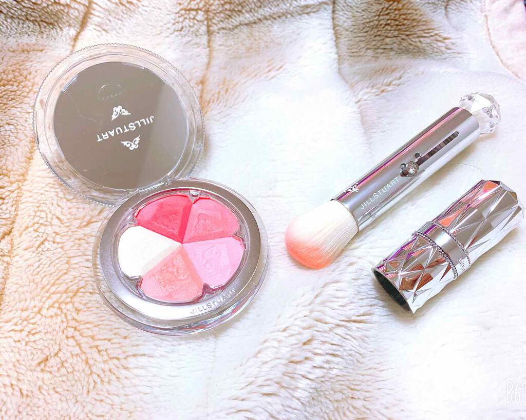 ジルスチュアート ブルーム ミックスブラッシュ コンパクト/JILL STUART/パウダーチークを使ったクチコミ（3枚目）