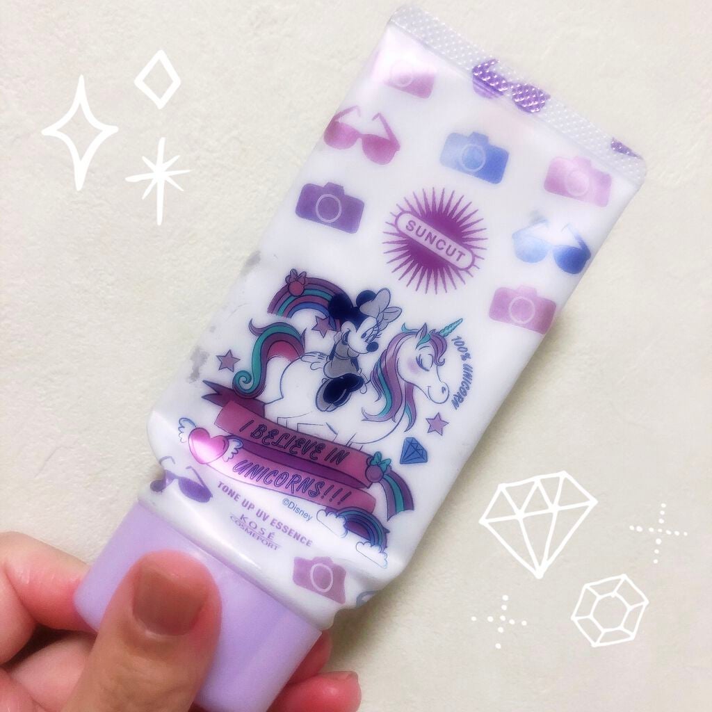 トーンアップUV エッセンス/サンカット®/日焼け止めローションを使ったクチコミ(1枚目)