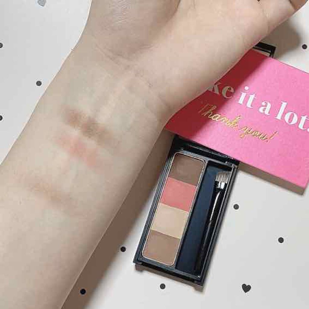 UR GLAM EYEBROW POWDER a /U R GLAM/パウダーアイブロウを使ったクチコミ(3枚目)