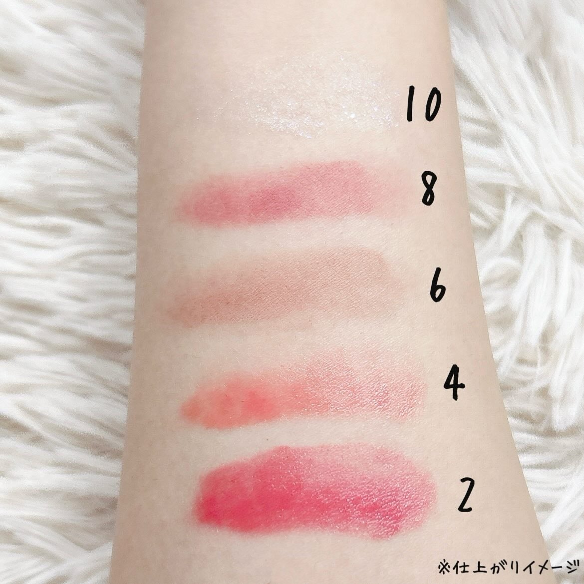 メルティングムードリップ&チーク/moonshot/ジェル・クリームチークを使ったクチコミ(6枚目)