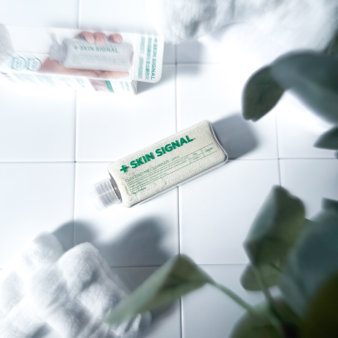 ホワイト クレイ酵素クレンザー	/SKIN SIGNAL/洗顔パウダーを使ったクチコミ（1枚目）