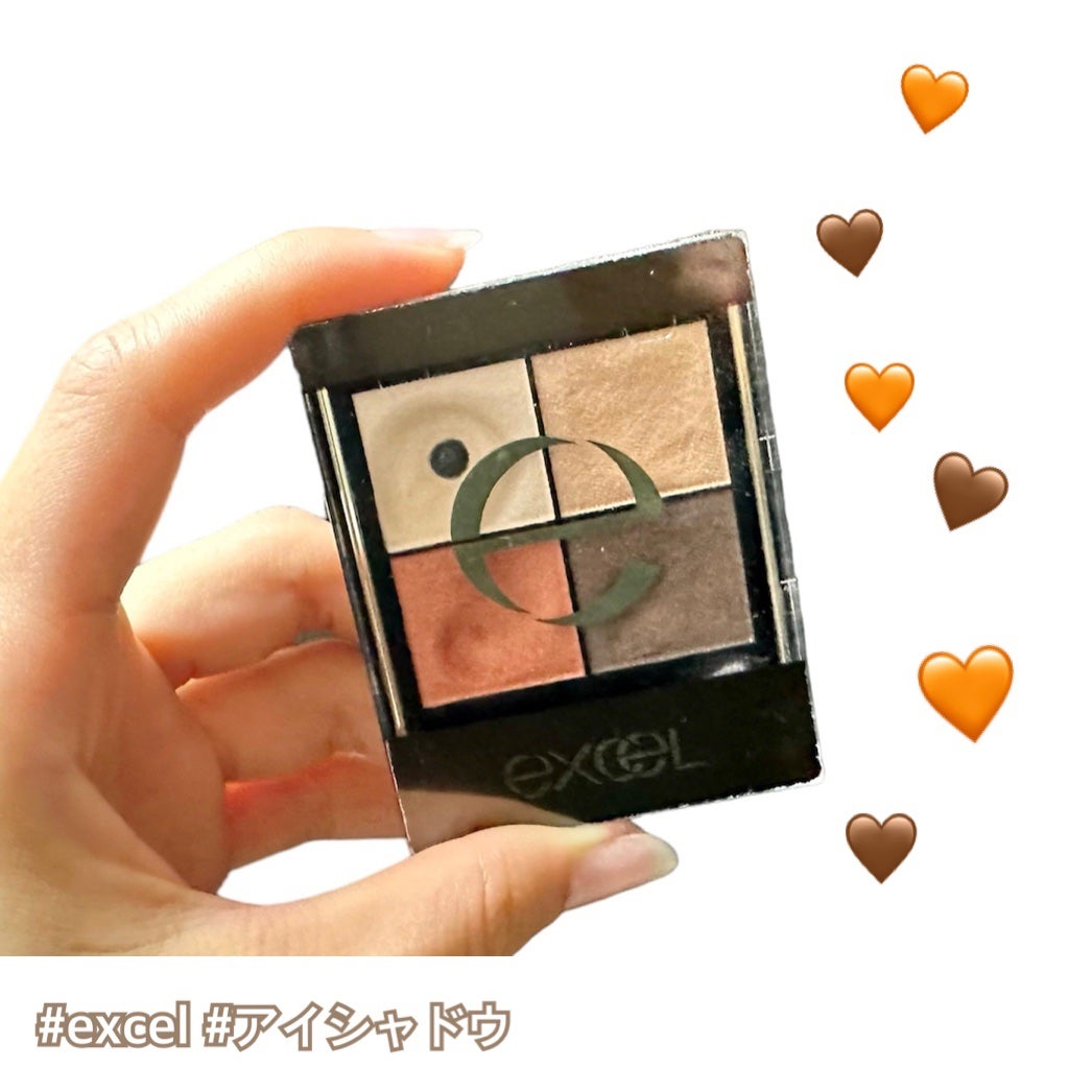 リアルクローズシャドウ/excel/アイシャドウパレットを使ったクチコミ(1枚目)
