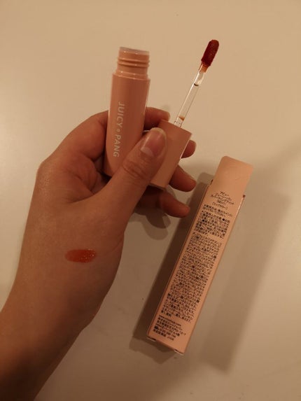 アピュー ジューシーパン スパークリングティント/A’pieu/口紅を使ったクチコミ(3枚目)