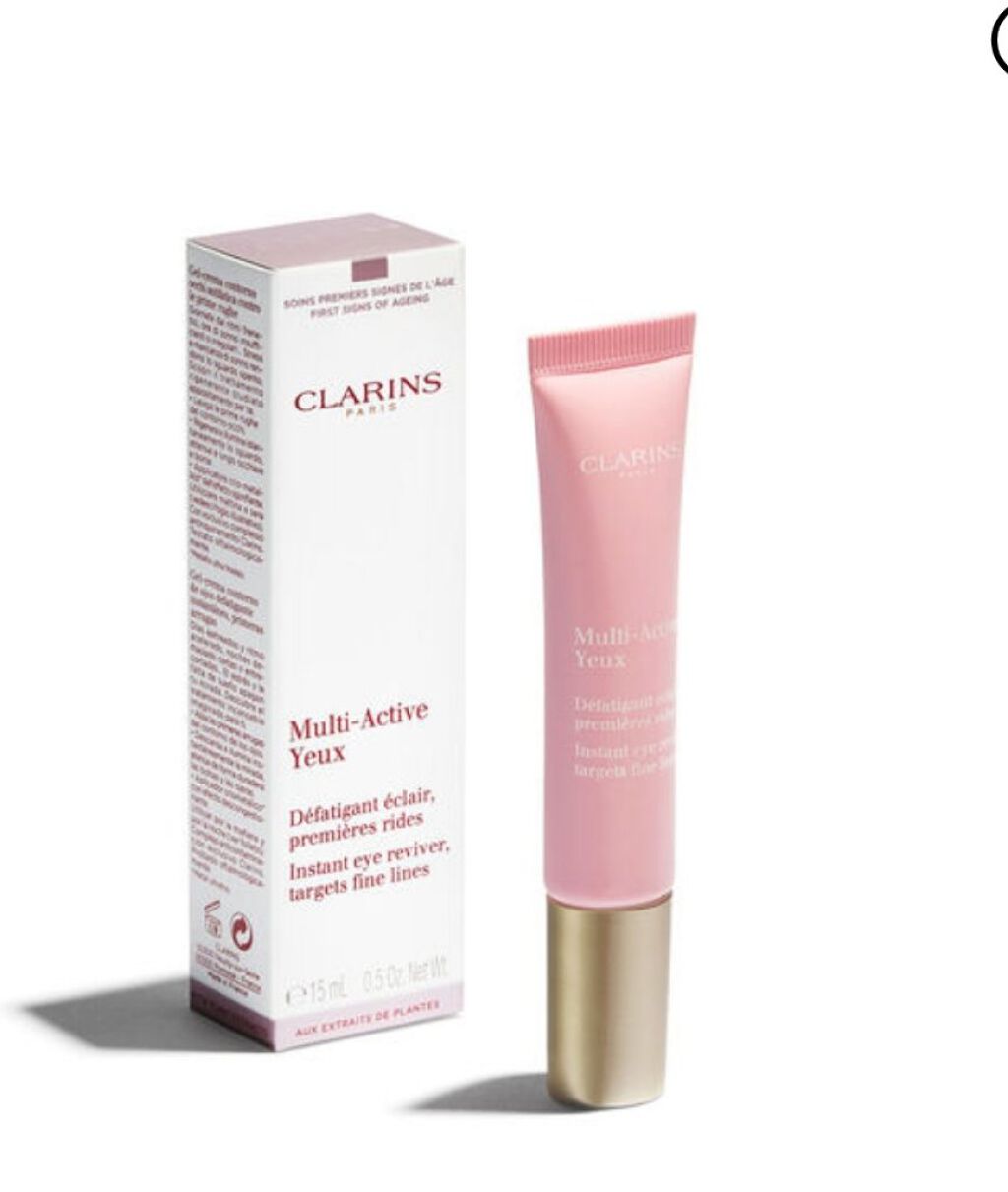 CLARINS Mアクティヴ セラム アイのクチコミ「多忙な毎日で目もとの肌に陰りを感じる世代のために。ファースト エイジングケア*1の目元用美容液.....」（1枚目）