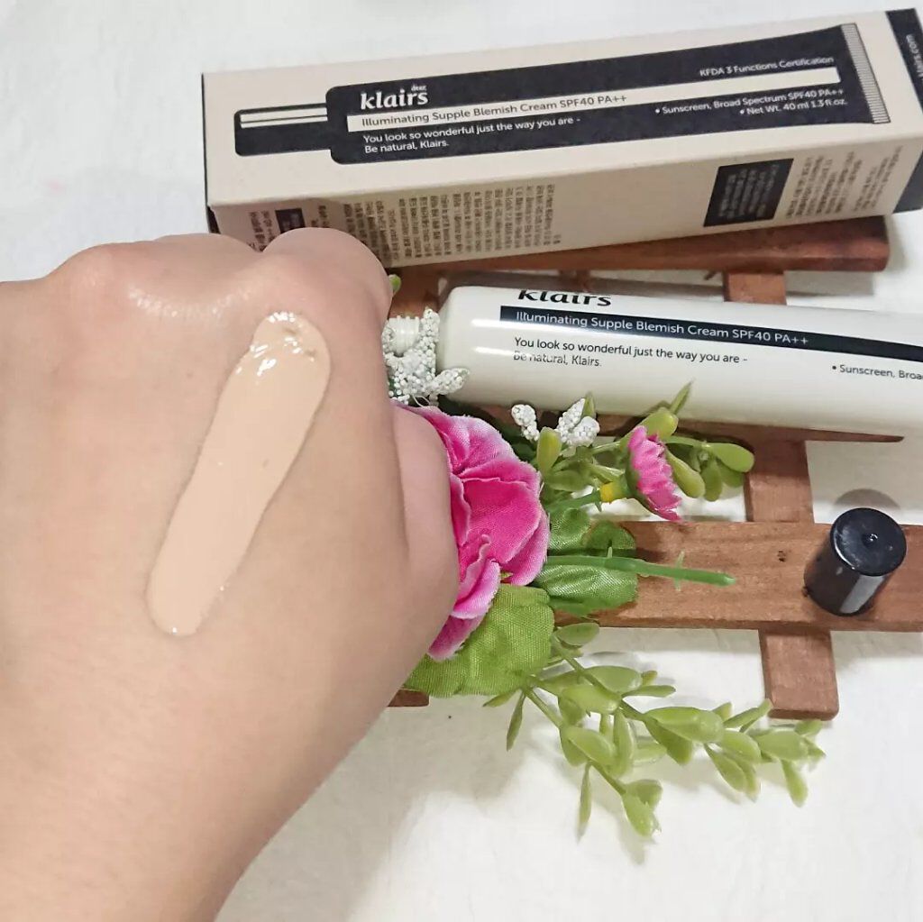 イルミネーティングサプルブレミッシュクリーム(40ml)/Klairs/化粧下地を使ったクチコミ(3枚目)