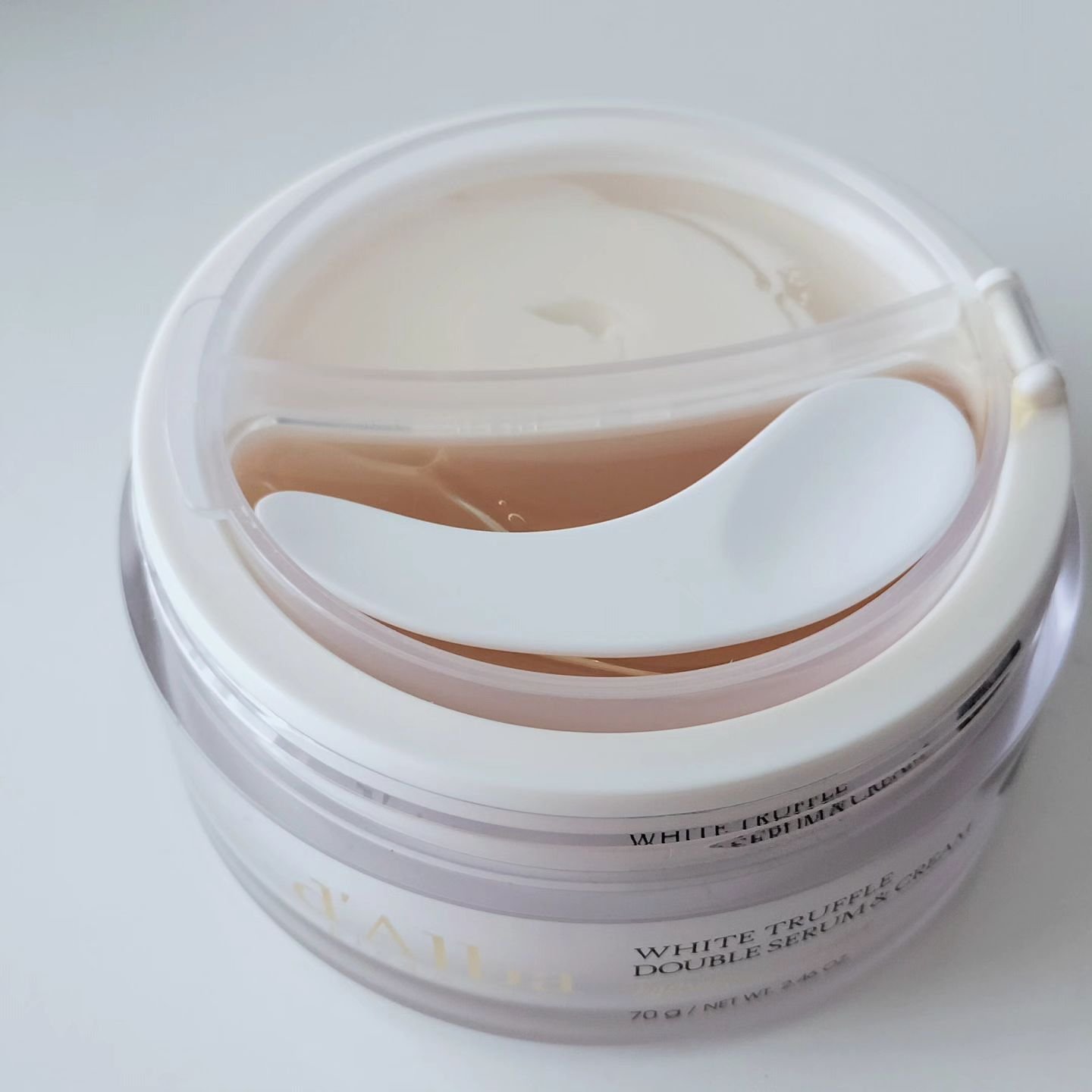 ホワイトトリュフダブルセラムアンドクリーム/ダルバ/フェイスクリームを使ったクチコミ（2枚目）