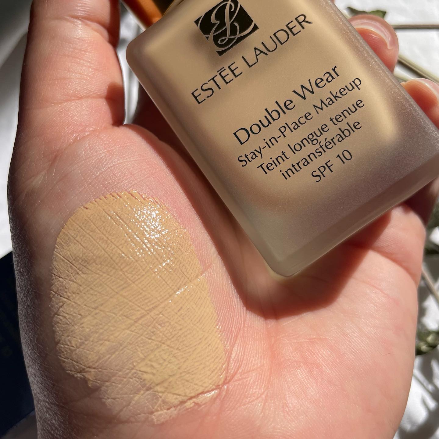 エスティローダー ダブルウェア ファンデーション 36 サンド スポンジ付き ポンプ付 エスティローダー ダブルウェア ステイ イン