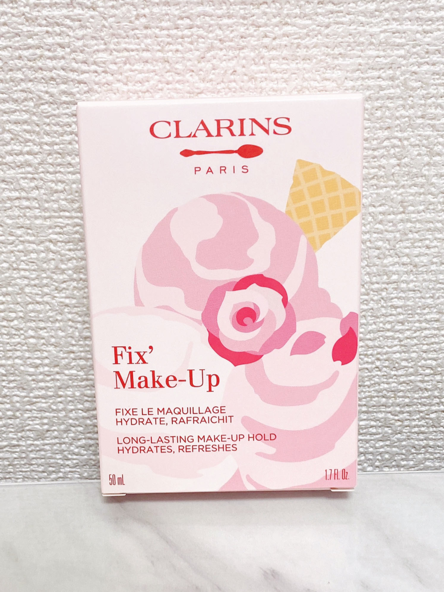 フィックス メイクアップ P/CLARINS/ミスト状化粧水を使ったクチコミ（2枚目）