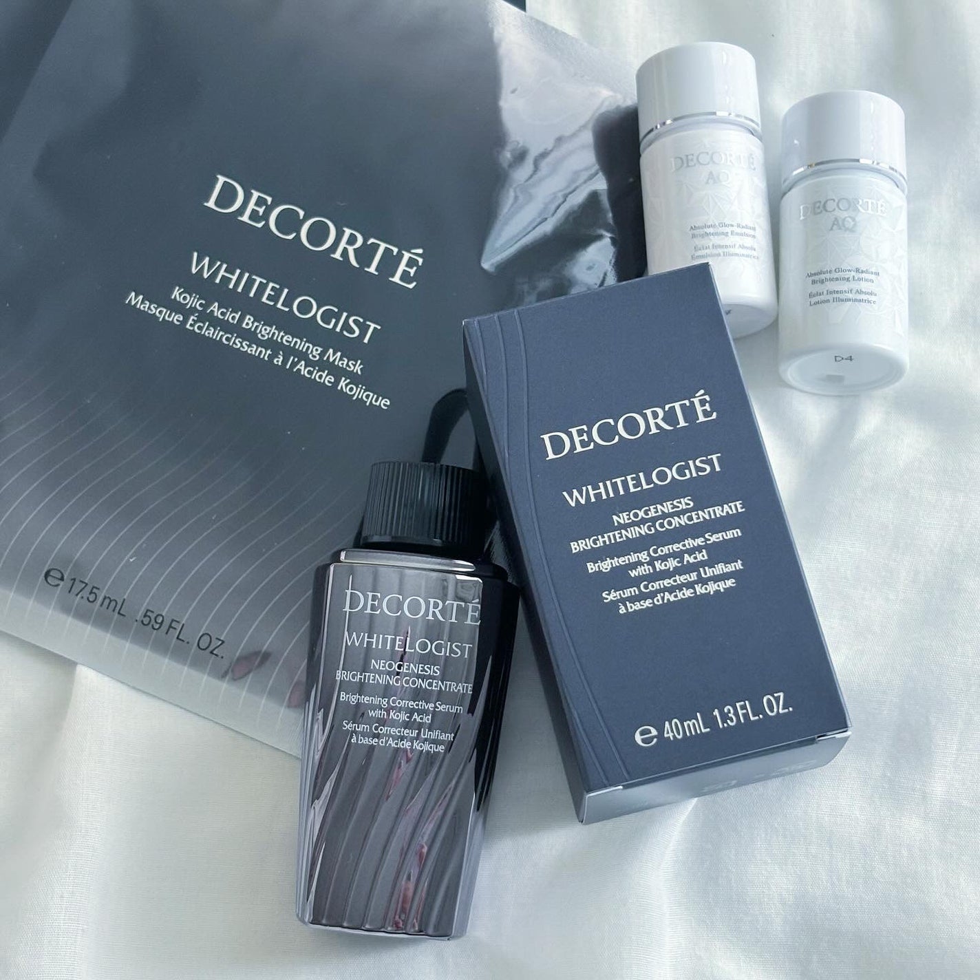 ホワイトロジスト ネオジェネシス ブライトニング コンセントレイト/DECORTÉ/美容液を使ったクチコミ(1枚目)