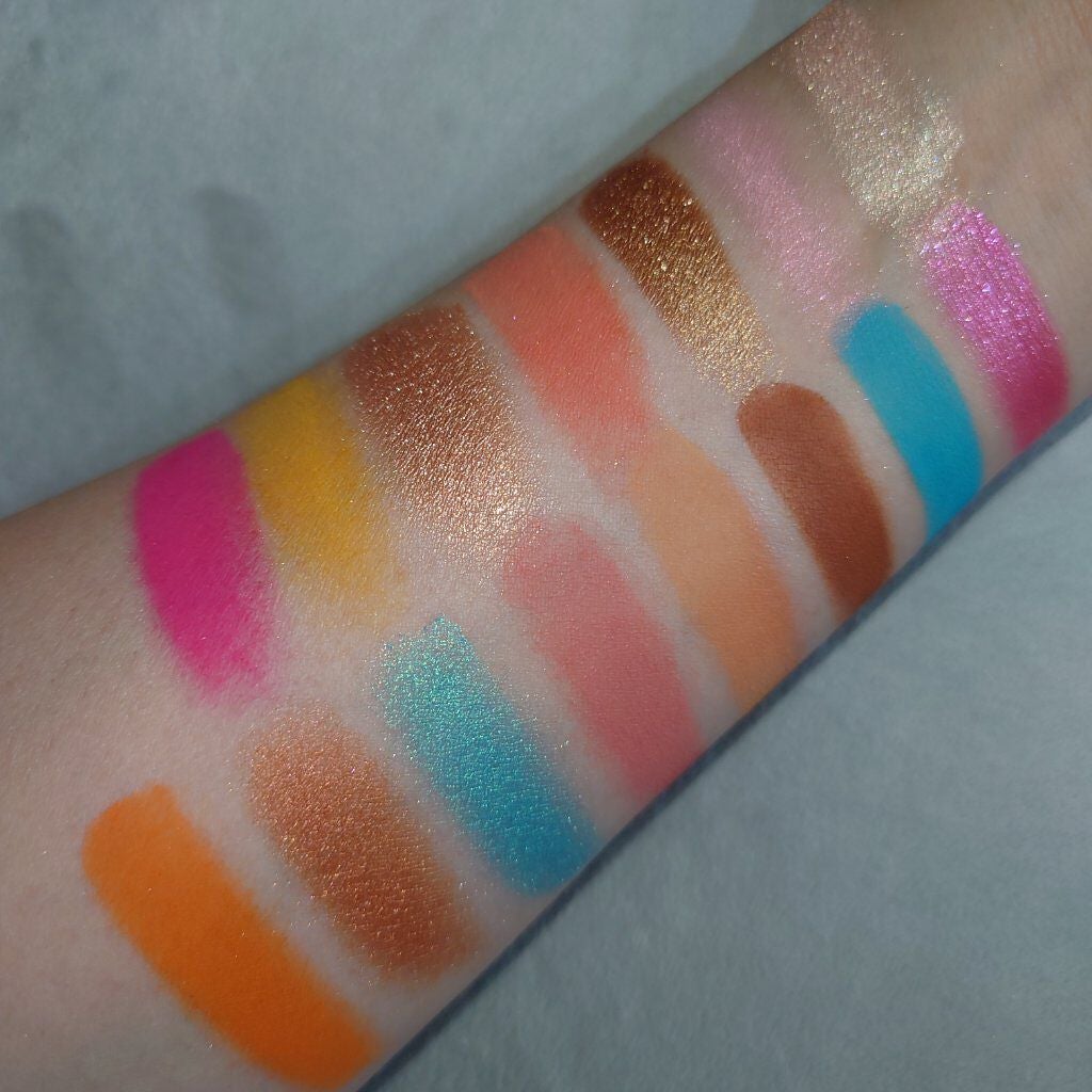 マリブ バービー/ColourPop/アイシャドウパレットを使ったクチコミ(5枚目)