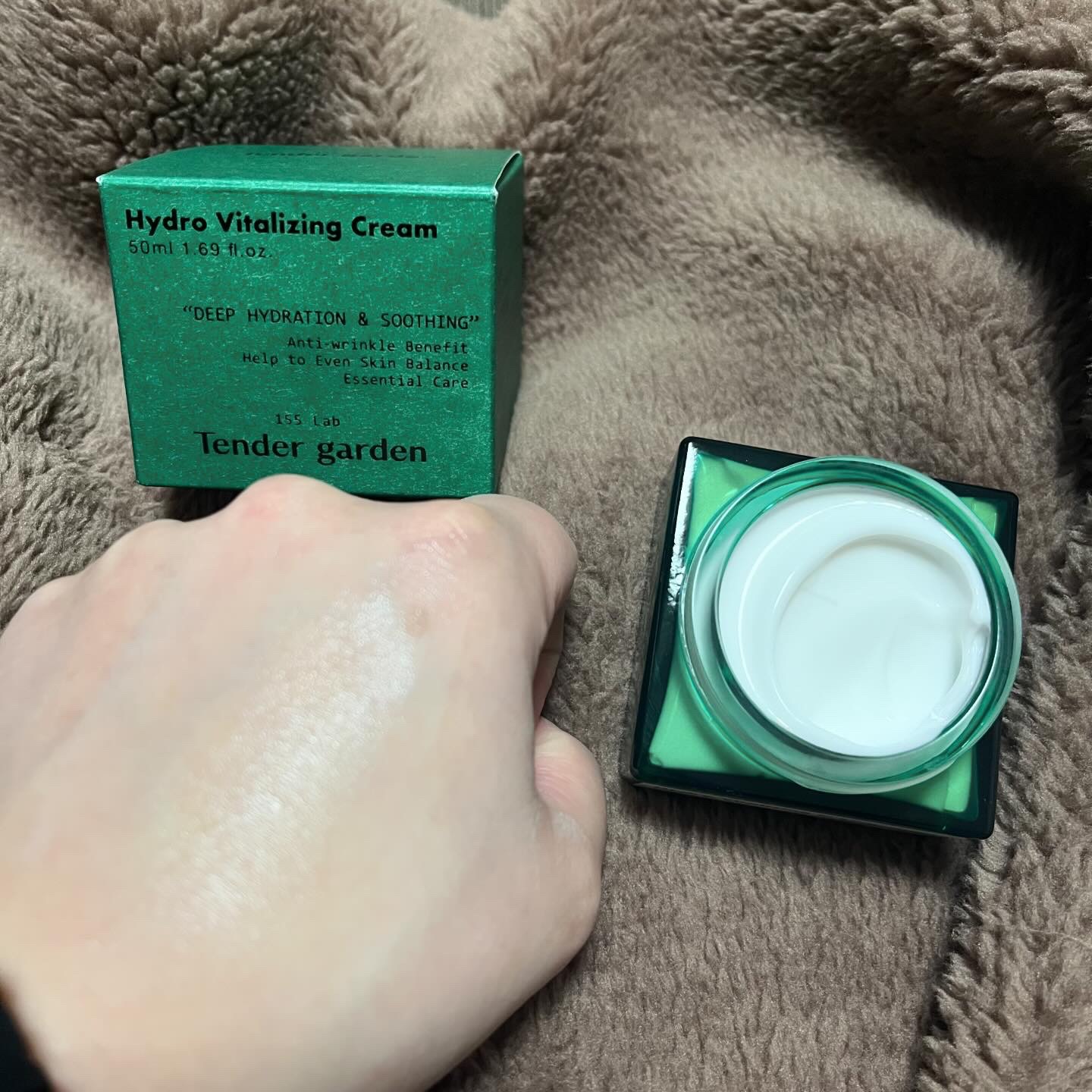 ハイドロバイタライジングクリーム/Tender garden/フェイスクリームを使ったクチコミ（3枚目）