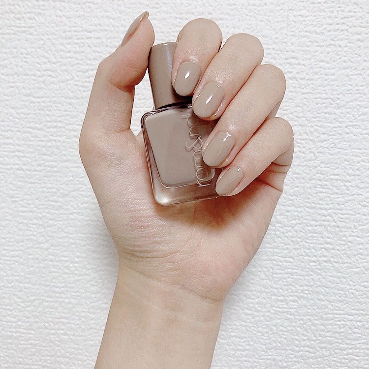 ムードペブルネイル 01 NU-PEBBLE（ヌーペブル）/rom&nd/マニキュアを使ったクチコミ（1枚目）