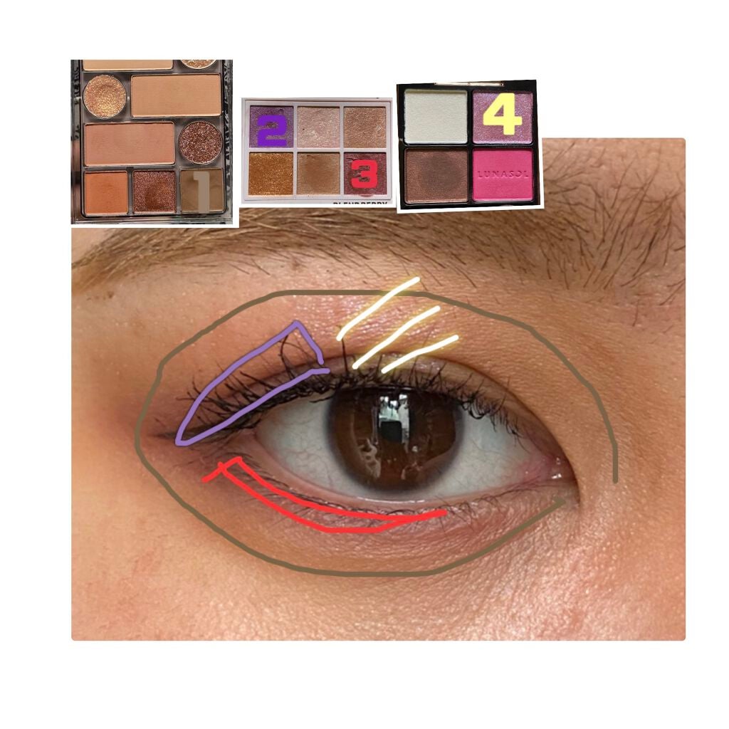 アイカラーレーション/LUNASOL/アイシャドウパレットを使ったクチコミ(2枚目)