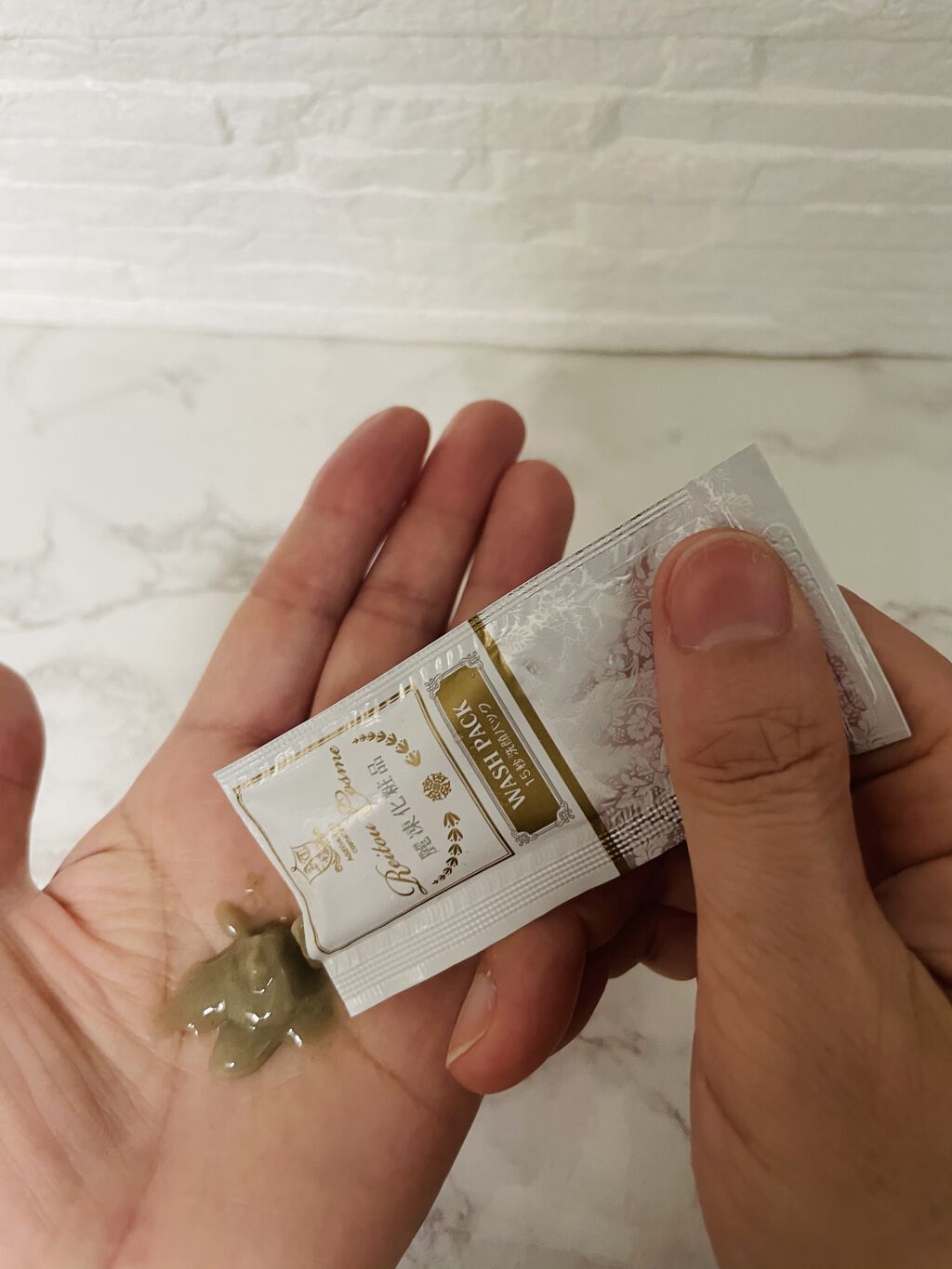 15秒洗顔パック/麗凍化粧品/その他洗顔料を使ったクチコミ（3枚目）