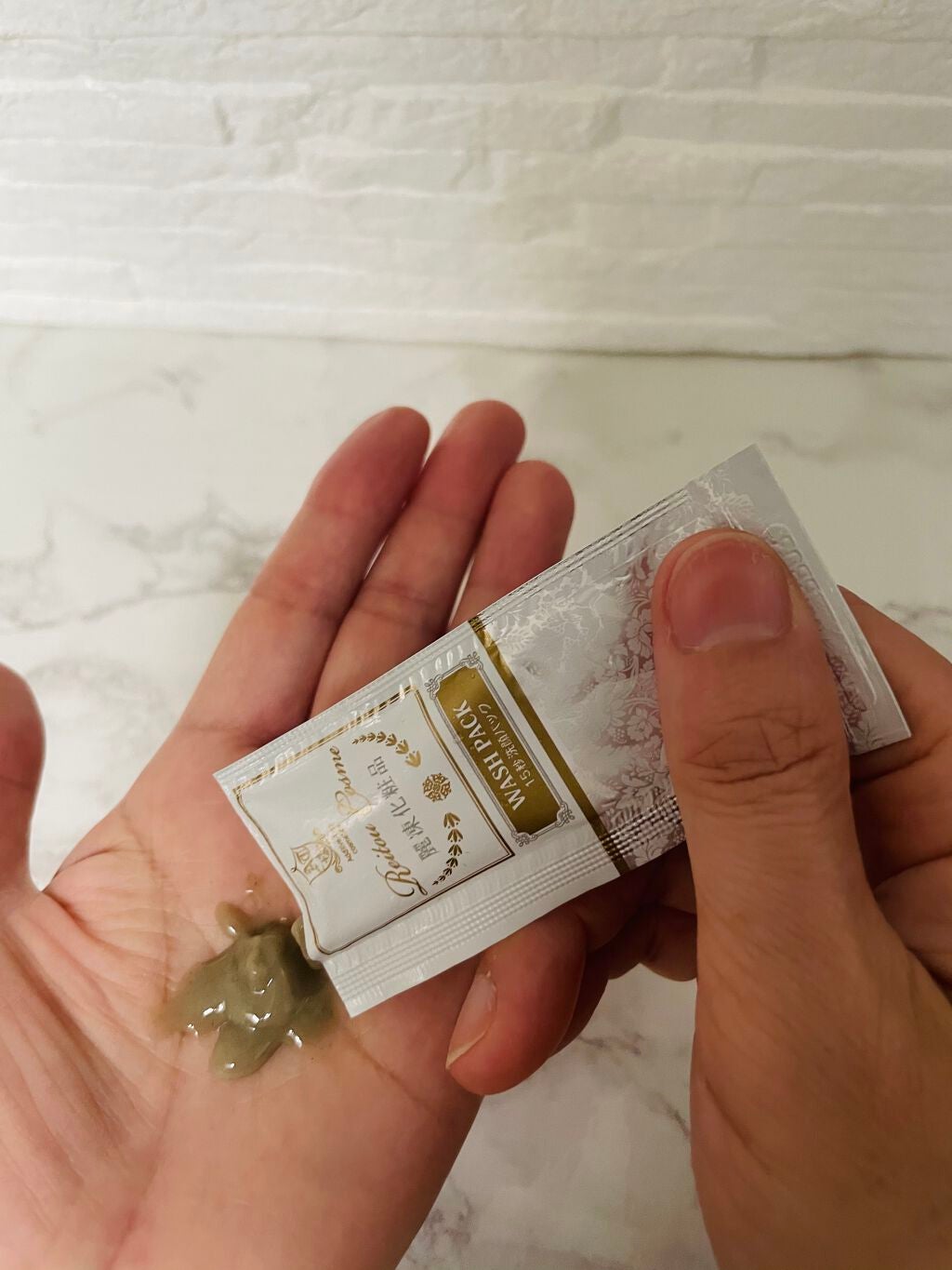 15秒洗顔パック/麗凍化粧品/その他洗顔料を使ったクチコミ(3枚目)