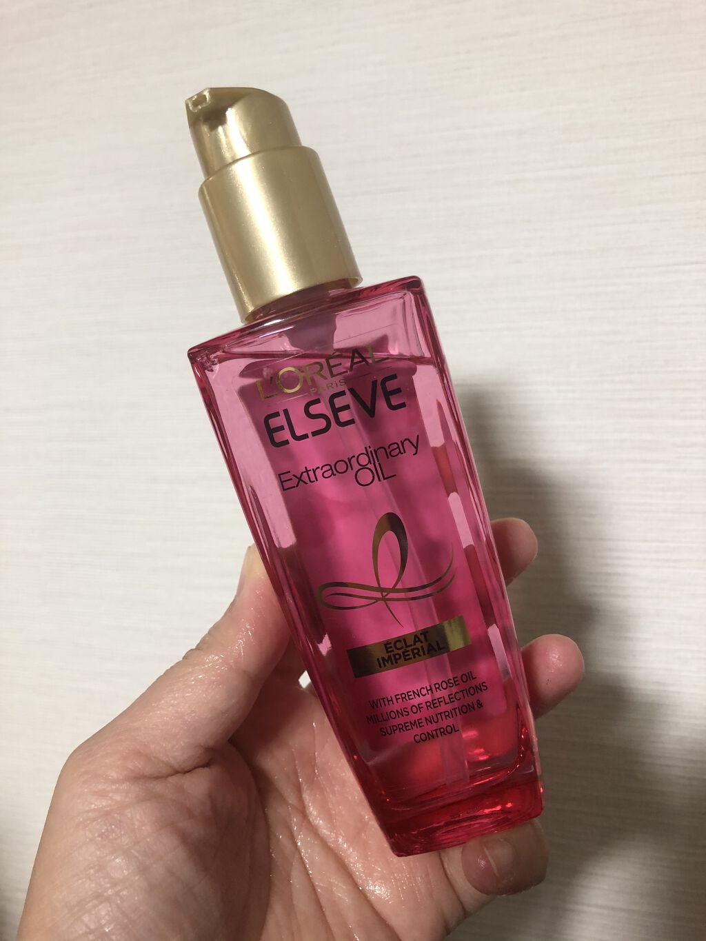 エクストラオーディナリー オイル エクラアンペリアル 艶髪オイル/ロレアル パリ/ヘアオイルを使ったクチコミ（1枚目）