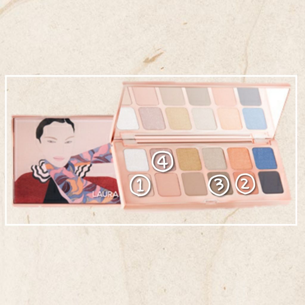 ギルディッド アーティストリー アイ シャドウ パレット/ローラ メルシエ/アイシャドウパレットを使ったクチコミ(1枚目)